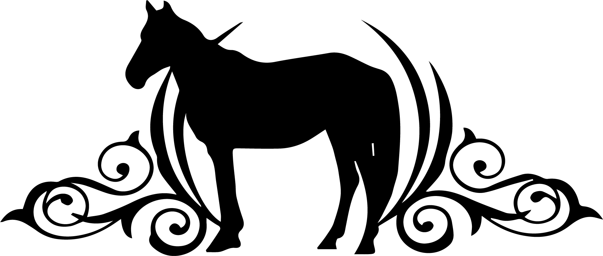 Horse Scroll