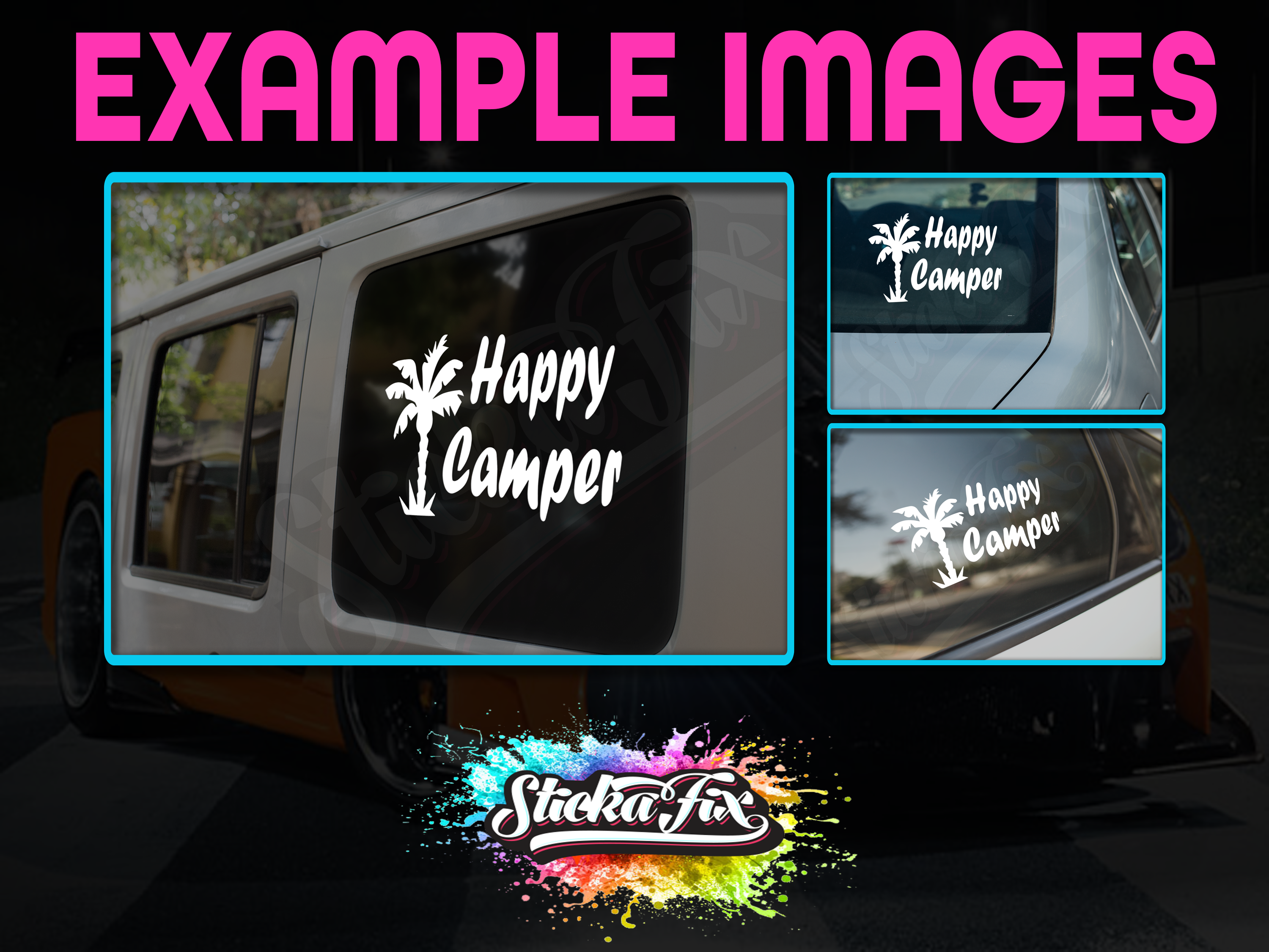 Happy Camper Palm Tree