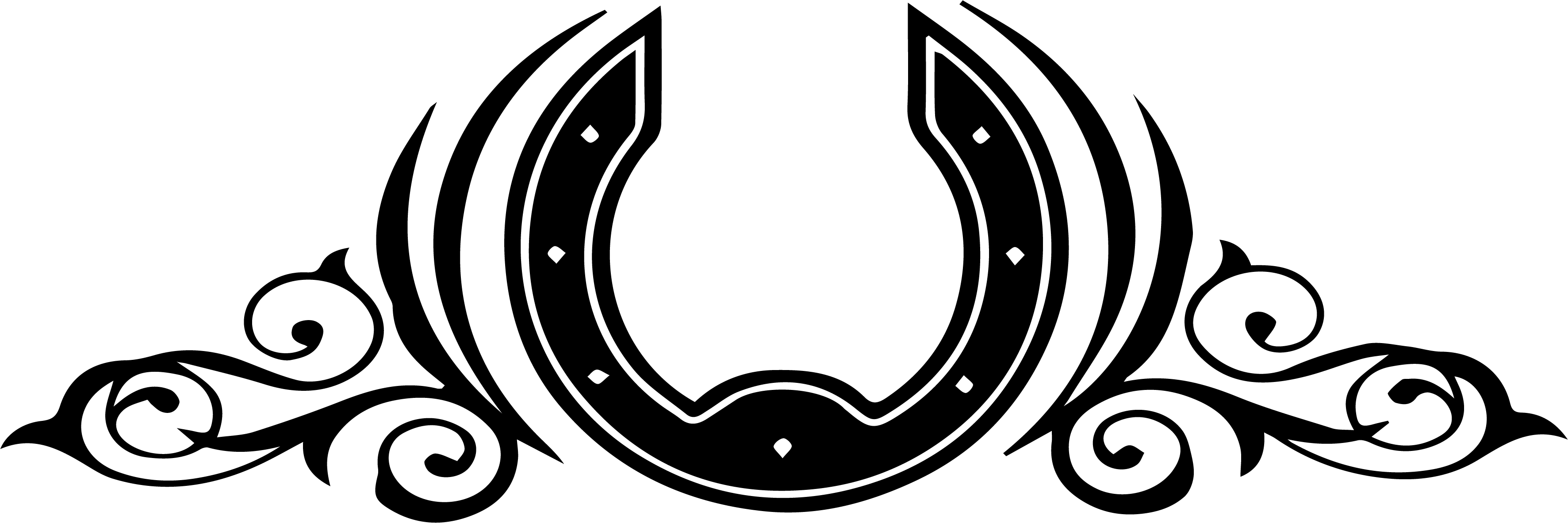 Horse Shoe Scroll