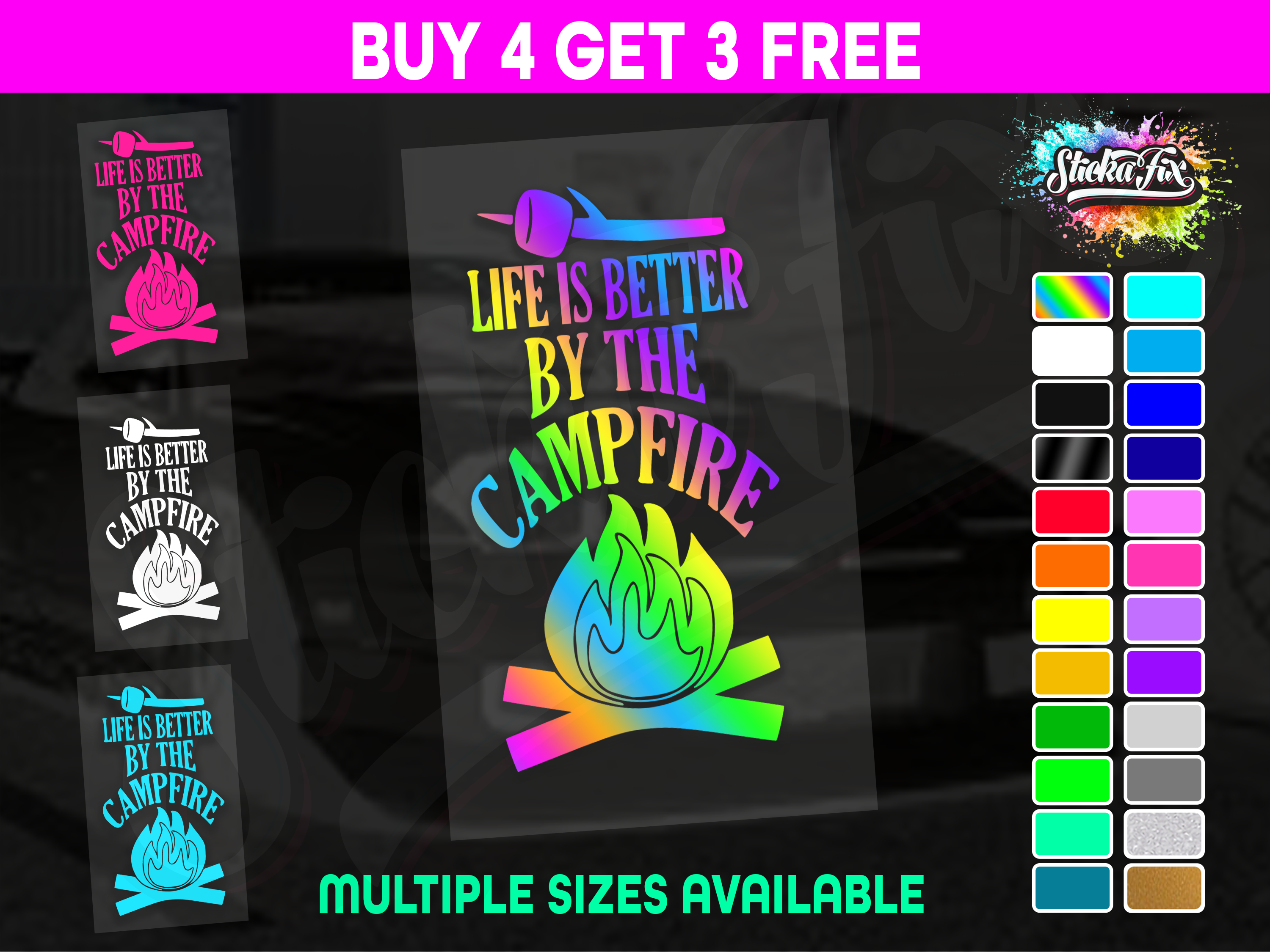 Life Is Better By The Campfire